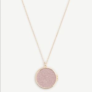 Ann Taylor Glitter Locket Pendant